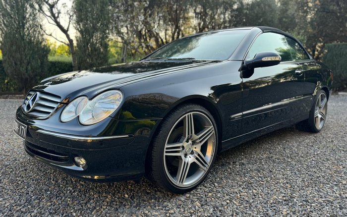 2004 Mercedes-Benz CLK-Class CLK320 Elegance A209 Obsidian Black