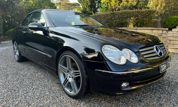 2004 Mercedes-Benz CLK-Class CLK320 Elegance A209 Obsidian Black
