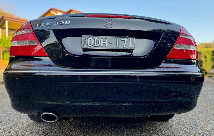 2004 Mercedes-Benz CLK-Class CLK320 Elegance A209 Obsidian Black