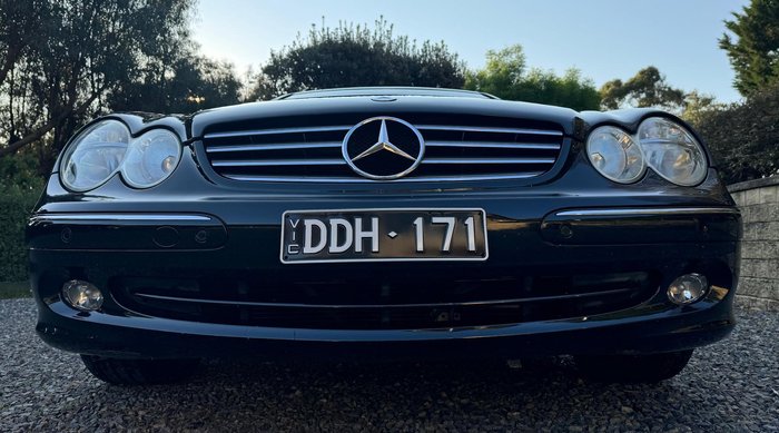 2004 Mercedes-Benz CLK-Class CLK320 Elegance A209 Obsidian Black