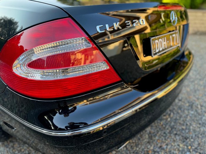2004 Mercedes-Benz CLK-Class CLK320 Elegance A209 Obsidian Black