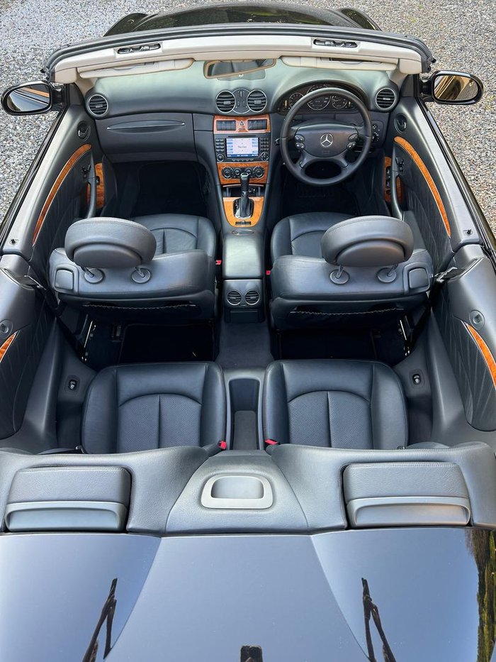 2004 Mercedes-Benz CLK-Class CLK320 Elegance A209 Obsidian Black