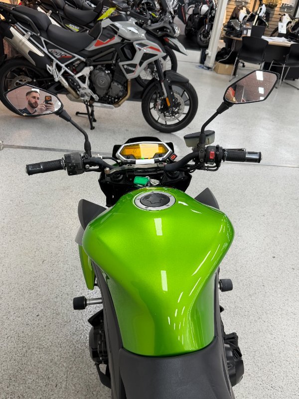 2010 Kawasaki Z1000 Green