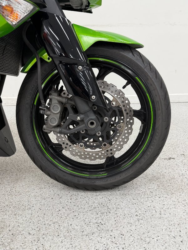 2010 Kawasaki Z1000 Green