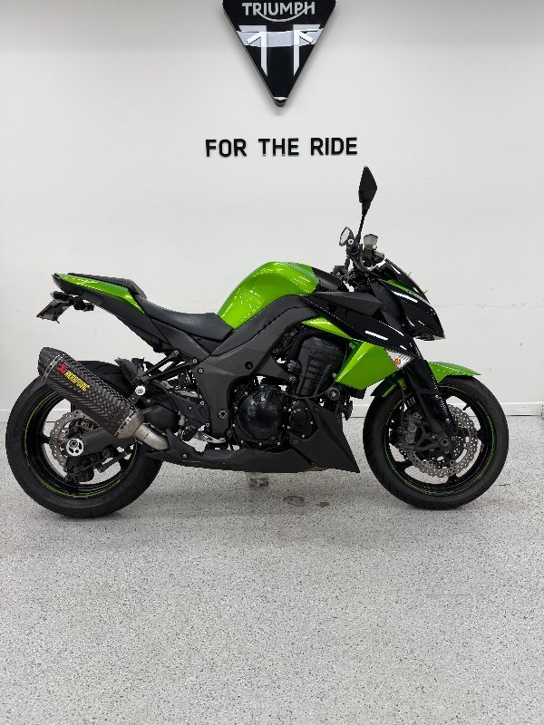 2010 Kawasaki Z1000 Green