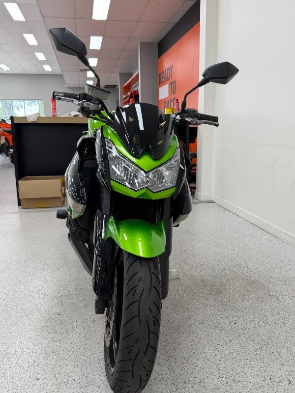 2010 Kawasaki Z1000 Green