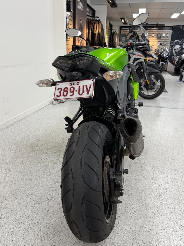 2010 Kawasaki Z1000 Green