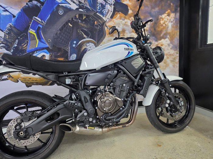 2022 Yamaha XSR700 WHITE