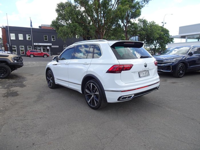 2023 Volkswagen Tiguan 162TSI R-Line 5N MY23 Four Wheel Drive Pure White