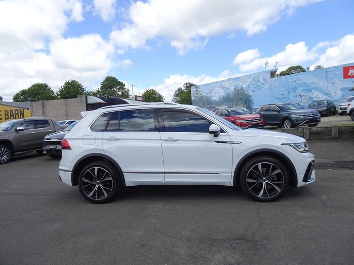 2023 Volkswagen Tiguan 162TSI R-Line 5N MY23 Four Wheel Drive Pure White