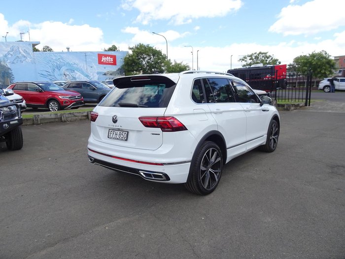 2023 Volkswagen Tiguan 162TSI R-Line 5N MY23 Four Wheel Drive Pure White