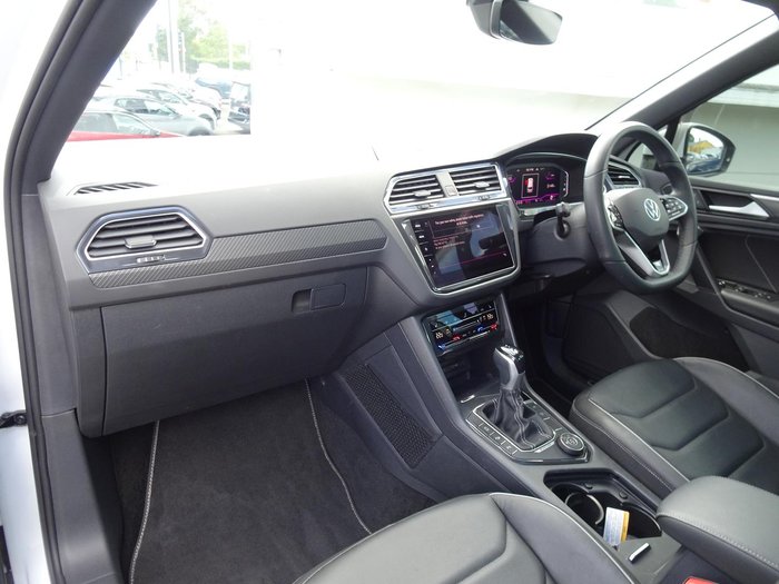 2023 Volkswagen Tiguan 162TSI R-Line 5N MY23 Four Wheel Drive Pure White