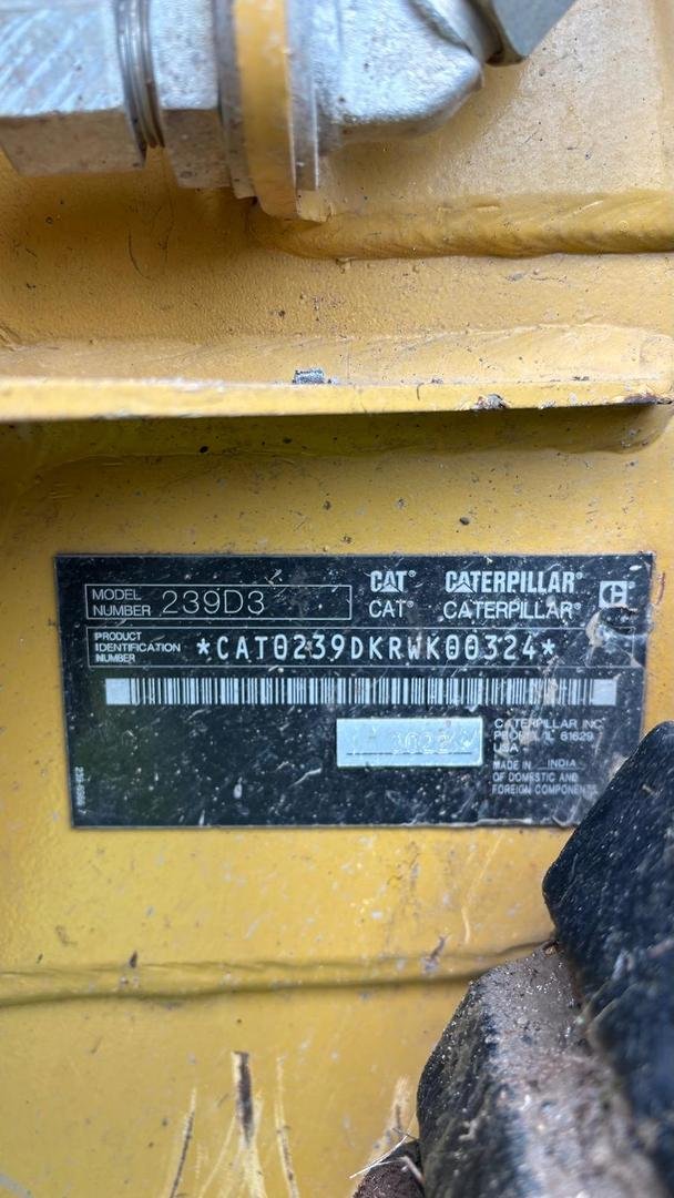 2022 Caterpillar 239D3 Yellow