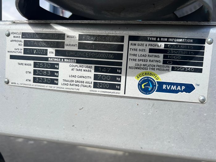 2021 Franklin G4 21'