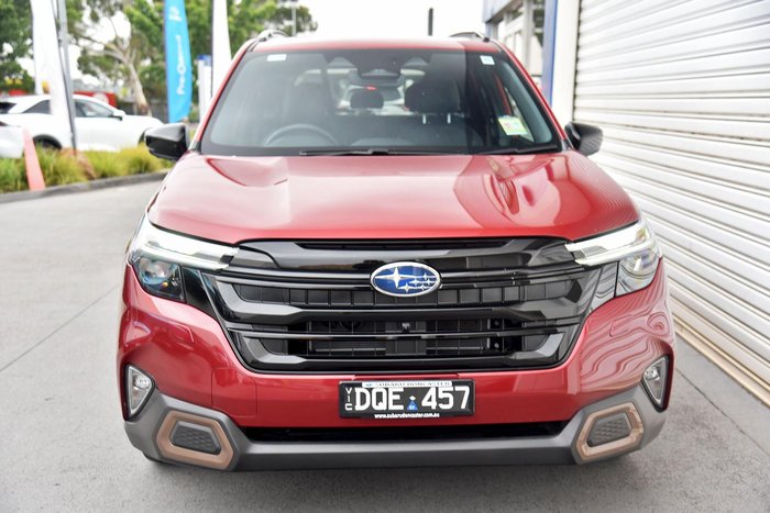 2025 Subaru Forester Hybrid Sport S6 MY26 AWD Crimson Red