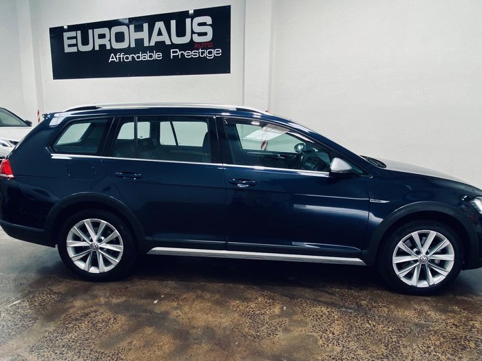 2016 Volkswagen Golf Alltrack 132TSI 7 MY17 Four Wheel Drive Night Blue