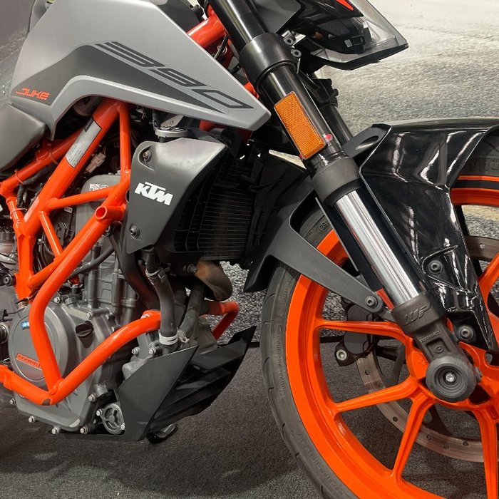 2022 Ktm 390 DUKE Silver