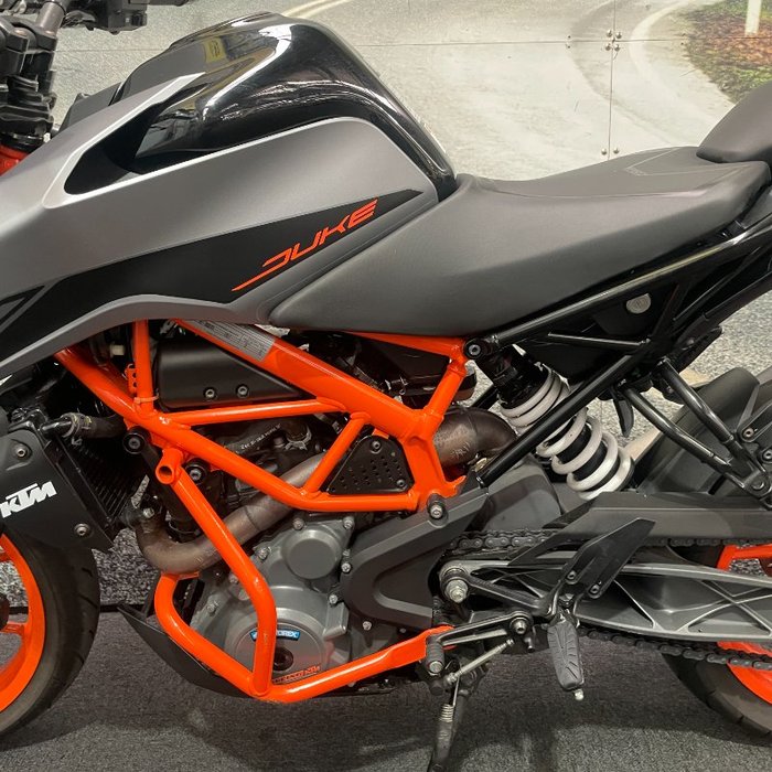 2022 Ktm 390 DUKE Silver