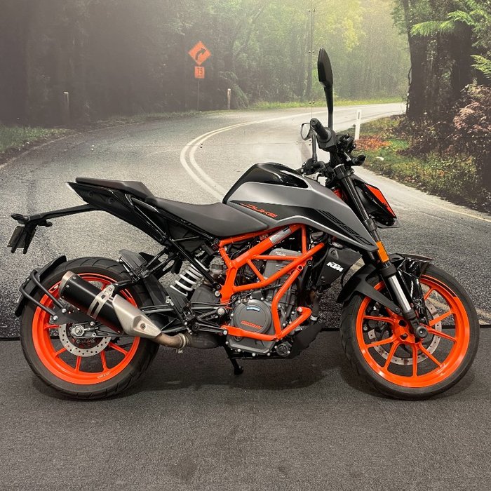 2022 Ktm 390 DUKE Silver