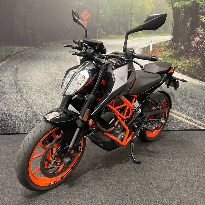 2022 Ktm 390 DUKE Silver