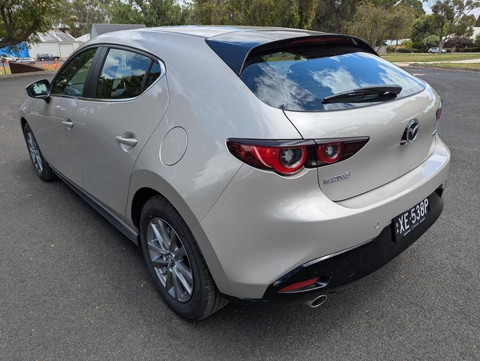 2025 Mazda 3 G20 Pure BP Series Platinum Quartz