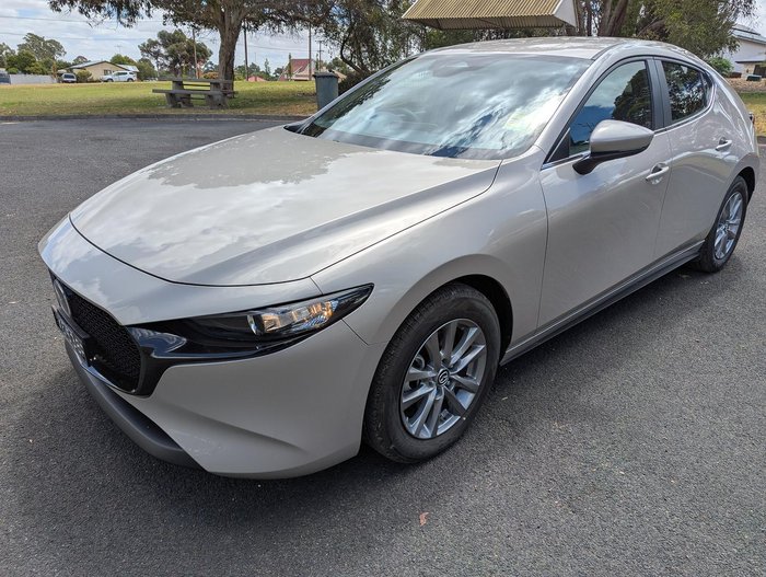 2025 Mazda 3 G20 Pure BP Series Platinum Quartz