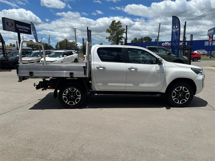 2021 Toyota Hilux SR5 GUN126R 4X4 Dual Range Crystal Pearl