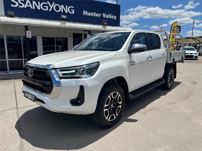 2021 Toyota Hilux SR5 GUN126R 4X4 Dual Range Crystal Pearl