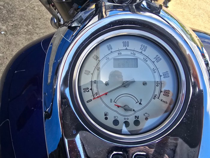 2004 Yamaha XV1600A ROAD STAR Black