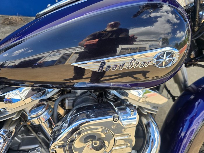 2004 Yamaha XV1600A ROAD STAR Black