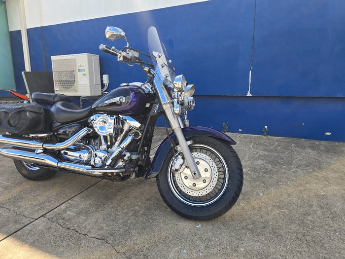 2004 Yamaha XV1600A ROAD STAR Black