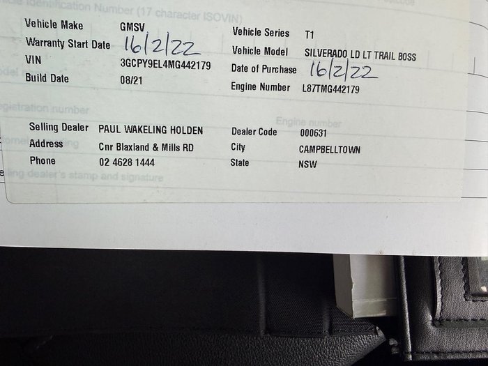 2022 Chevrolet Silverado 1500 LT Trail Boss