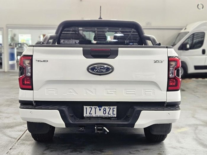 2023 Ford Ranger XLT MY24.00 4X4 Dual Range Arctic White
