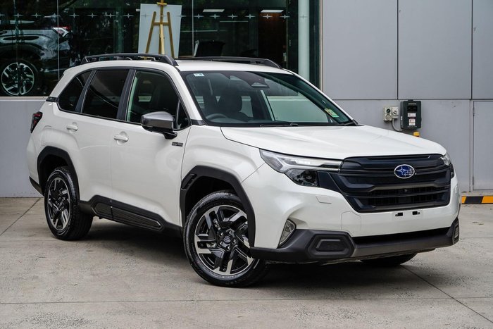 2025 Subaru Forester Hybrid S6 MY26 AWD Crystal White