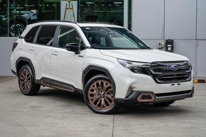 2025 Subaru Forester Hybrid Sport S6 MY26 AWD Crystal White