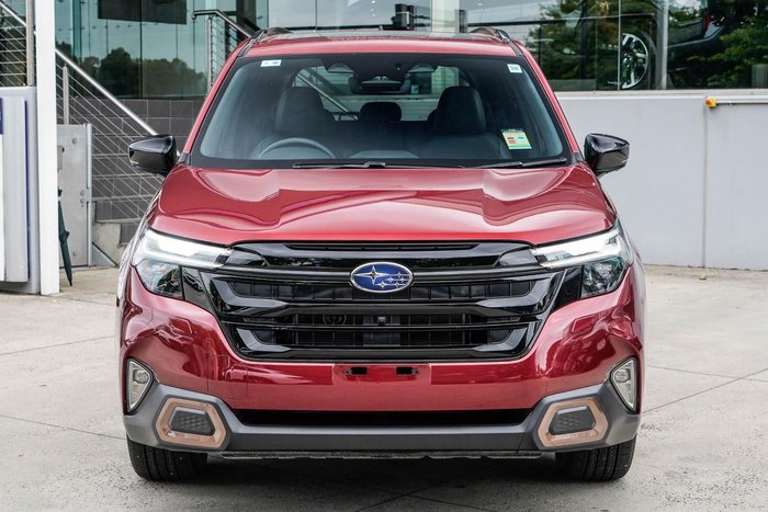 2025 Subaru Forester Hybrid Sport S6 MY26 AWD Crimson Red