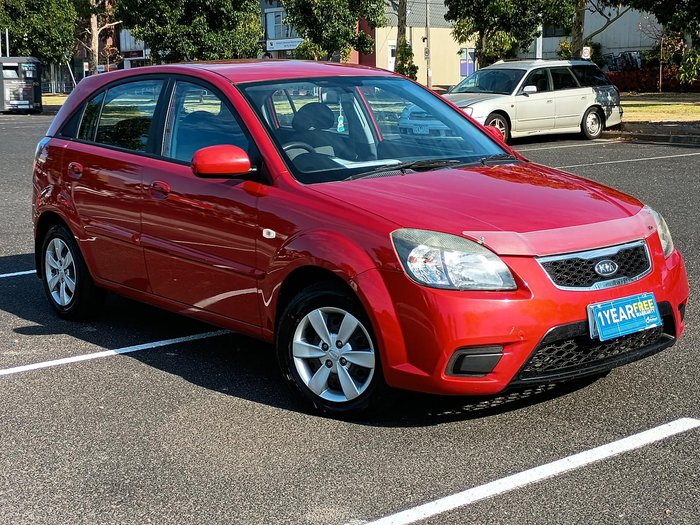 2010 Kia Rio S JB MY10 Tropical Red