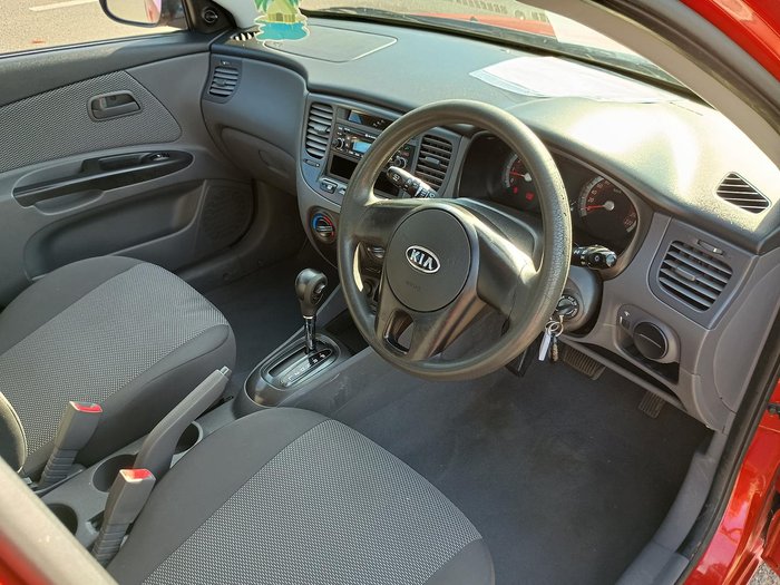 2010 Kia Rio S JB MY10 Tropical Red