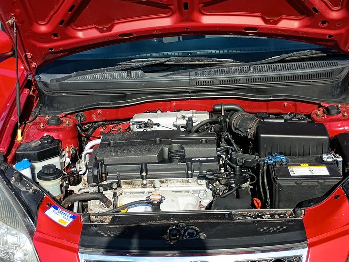 2010 Kia Rio S JB MY10 Tropical Red