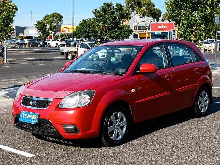 2010 Kia Rio S JB MY10 Tropical Red