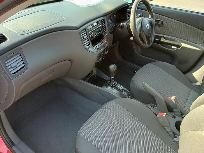 2010 Kia Rio S JB MY10 Tropical Red