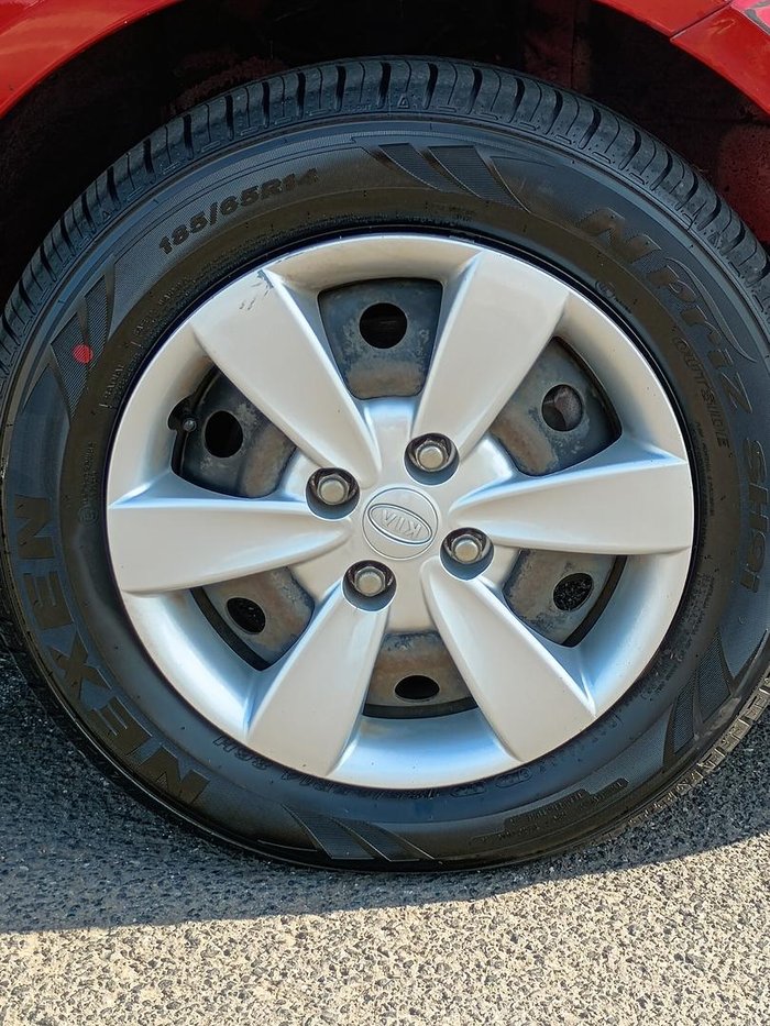 2010 Kia Rio S JB MY10 Tropical Red