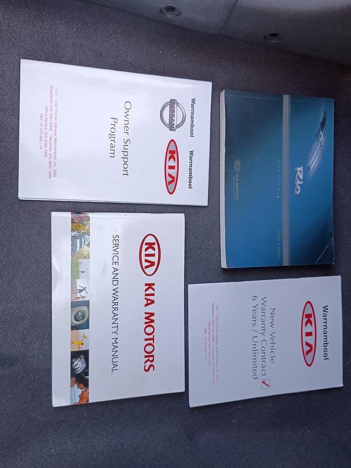 2010 Kia Rio S JB MY10 Tropical Red