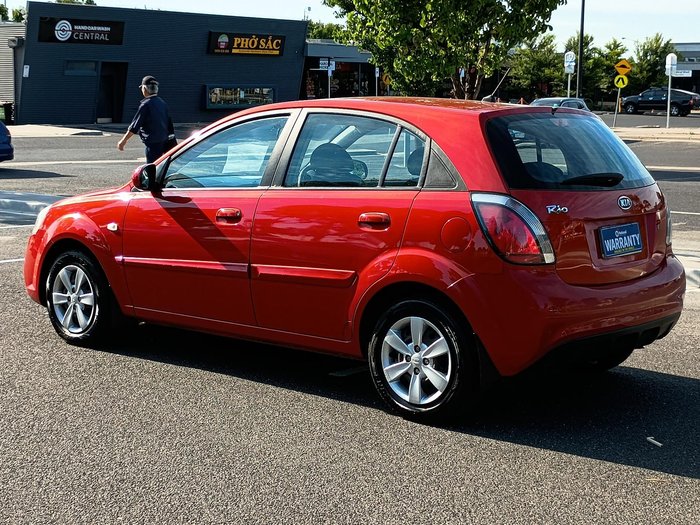 2010 Kia Rio S JB MY10 Tropical Red