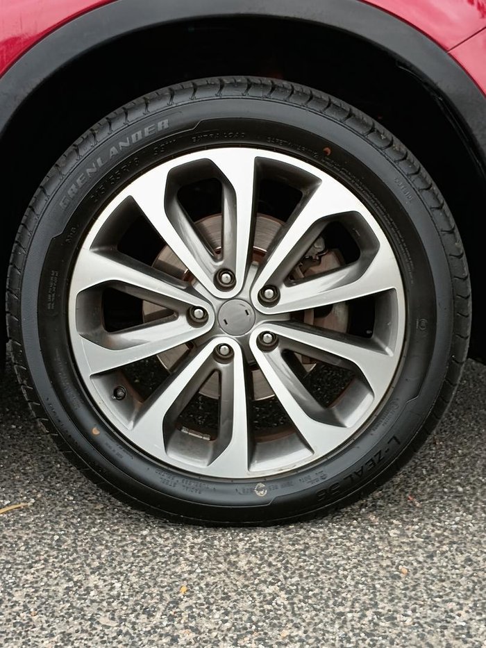 2011 Nissan Dualis +2 Ti J10 Series II MY10 Magnetic Red