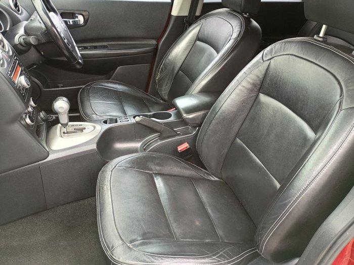 2011 Nissan Dualis +2 Ti J10 Series II MY10 Magnetic Red