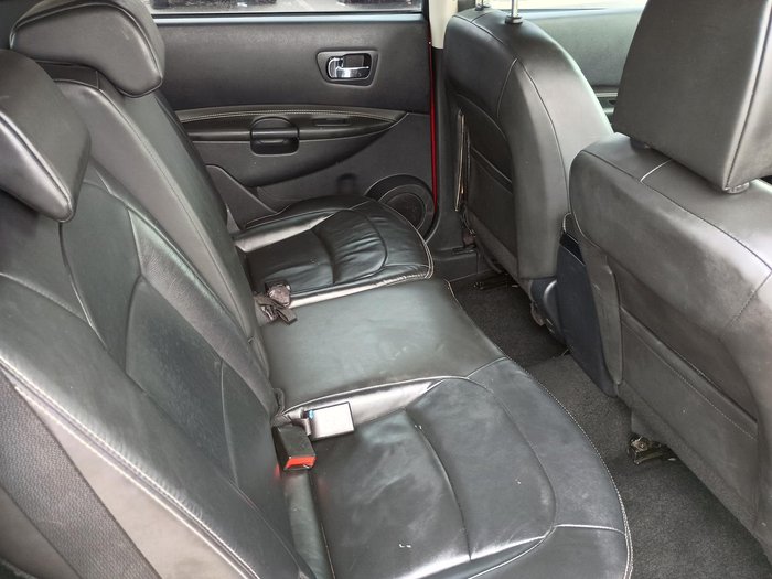 2011 Nissan Dualis +2 Ti J10 Series II MY10 Magnetic Red