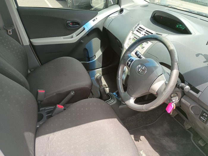 2008 Toyota Yaris YRS NCP91R Snow Cap White