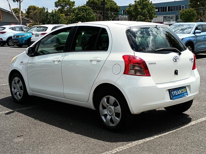 2008 Toyota Yaris YRS NCP91R Snow Cap White