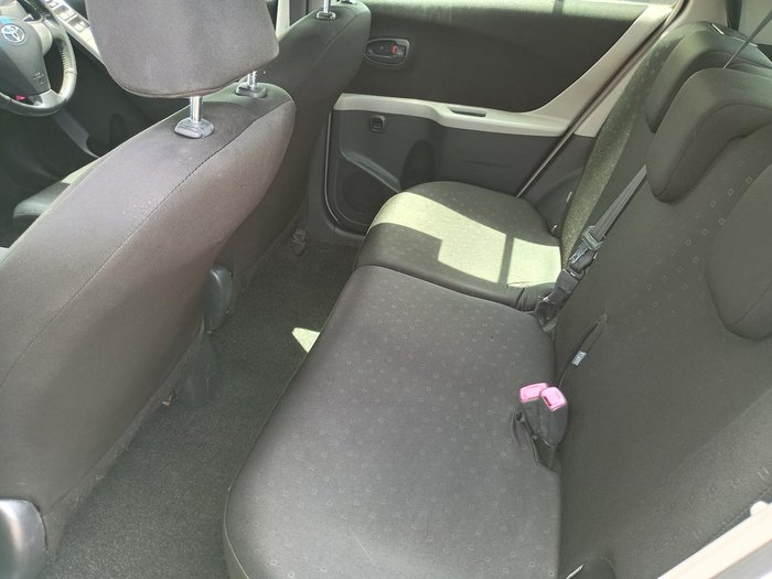 2008 Toyota Yaris YRS NCP91R Snow Cap White